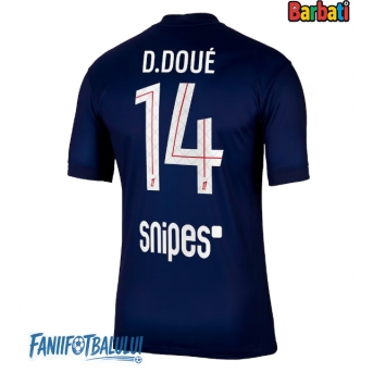 Paris Saint-Germain Desire Doue #14 Tricou Fotbal Replică 2025-26 Barbati Acasa